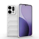 For Huawei nova 14 5G Magic Shield TPU + Flannel Phone Case(White) - 1