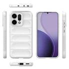 For Huawei nova 14 5G Magic Shield TPU + Flannel Phone Case(White) - 3