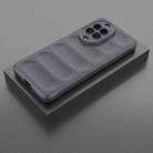 For Huawei nova 14 Pro 5G Magic Shield TPU + Flannel Phone Case(Dark Grey) - 2
