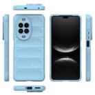 For Huawei nova 14 Pro 5G Magic Shield TPU + Flannel Phone Case(Light Blue) - 3