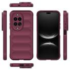 For Huawei nova 14 Ultra Magic Shield TPU + Flannel Phone Case(Wine Red) - 3