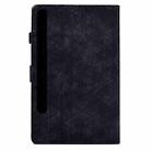 For Samsung Galaxy Tab S7 / S8 Rhombus TPU Smart Leather Tablet Case(Black) - 3