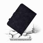 For Samsung Galaxy Tab S7 / S8 Rhombus TPU Smart Leather Tablet Case(Black) - 7