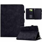 For Amazon Fire HD 8 2022/2020 Rhombus TPU Smart Leather Tablet Case(Black) - 1