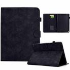 For Amazon Fire HD 10 2021 Rhombus TPU Smart Leather Tablet Case(Black) - 1