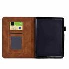 For Amazon Kindle Paperwhite 2021 Rhombus TPU Smart Leather Tablet Case(Brown) - 1