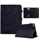 For iPad Air / Air 2 / 9.7 2017 / 2018 Rhombus TPU Smart Leather Tablet Case(Black) - 1