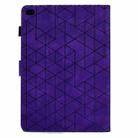 For iPad mini 5/4/32/1 Rhombus TPU Smart Leather Tablet Case(Purple) - 3
