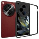 For OPPO Find N3 Frosted TPU + Transparent PC Phone Case(Black) - 1