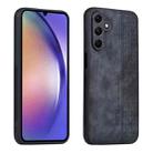 For Samsung Galaxy A15 AZNS 3D Embossed Skin Feel Phone Case(Black) - 1
