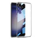 For Samsung Galaxy S24+ GKK Plating Transparent TPU Phone Case, Without pen(Transparent) - 1