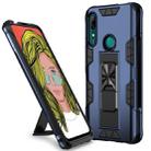 For Huawei P Smart Z Armor Shockproof TPU + PC Magnetic Protective Case with Invisible Holder(Blue) - 1