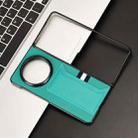 For Honor Magic V5 Litchi Texture Card Slots Back Cover Phone Case(Green) - 2