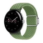 For Google Pixel Watch / Watch 2 Nylon Loop Magnetic Buckle Watch Band(Cactus) - 1