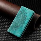 For iPhone 16 Pro Totem Embossed Magnetic Leather Phone Case(Green) - 2