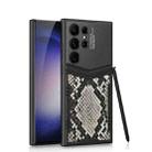 For Samsung Galaxy S24 Ultra 5G GKK TPU + PU Full Coverage Phone Case(Python Texture) - 1