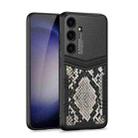 For Samsung Galaxy S24+ 5G GKK TPU + PU Full Coverage Phone Case(Python Texture) - 1