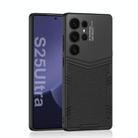 For Samsung Galaxy S25 Ultra 5G GKK TPU + PU Full Coverage Phone Case(Litchi Texture) - 1
