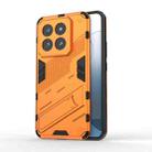 For Xiaomi 14 Pro 5G Punk Armor 2 in 1 PC + TPU Phone Case with Holder(Orange) - 1