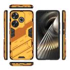 For Xiaomi Redmi Turbo 3 5G Punk Armor 2 in 1 PC + TPU Phone Case with Holder(Orange) - 3