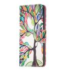 For Infinix Hot 40i Colored Drawing Pattern Leather Phone Case(Tree Life) - 2