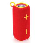 T&G TG654 Portable 3D Stereo Subwoofer Wireless Bluetooth Speaker(Red) - 1