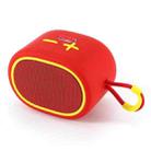 T&G TG662 Portable Subwoofer Wireless Bluetooth Speaker(Red) - 1