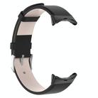 For Google Pixel Watch 2 / Pixel Watch Leather Watch Band(Black) - 2