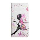For Samsung Galaxy S24 Ultra 5G Oil Embossed 3D Drawing Leather Phone Case(Flower Fairy) - 2