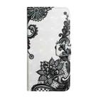 For Samsung Galaxy S24 Ultra 5G Oil Embossed 3D Drawing Leather Phone Case(Lace Flower) - 2
