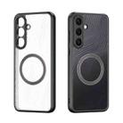 For Samsung Galaxy S25 FE 5G DUX DUCIS Aimo Mag Series TPU + PC MagSafe Frosted Feel Phone Case(Black) - 2