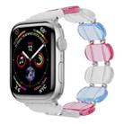 For Apple Watch Ultra 49mm Stretch Resin Watch Band(Colorful) - 1