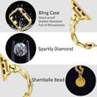 For Apple Watch SE 40mm Twist Bracelet Diamond Metal Watch Band(Gold) - 2