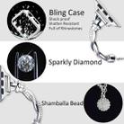 For Apple Watch 42mm Twist Bracelet Diamond Metal Watch Band(Silver) - 2
