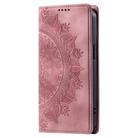 For Motorola Edge 50 Pro Totem Embossed Magnetic Leather Phone Case(Rose Gold) - 2