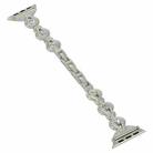 For Apple Watch SE 2022 40mm Gourd Diamond Metal Watch Band(Starlight Color) - 2