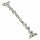For Apple Watch 38mm Gourd Diamond Metal Watch Band(Starlight Color) - 2