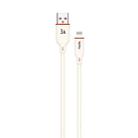 TOTU CB-6-L 15W USB to 8 Pin Silicone Data Cable, Length: 1m(Beige) - 1