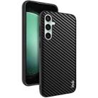For Samsung Galaxy S23 FE 5G IMAK LX-5 Series Shockproof PC + PU + TPU Protective Phone Case(Carbon Fiber Texture) - 1
