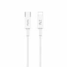 TOTU CB-9-PD 27W USB-C / Type-C to 8 Pin TPE Data Cable, Length: 1m(White) - 1