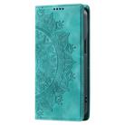 For OPPO A78 5G / A58 5G Totem Embossed Magnetic Leather Phone Case(Green) - 2