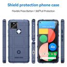 For Google Pixel 4a 5G Full Coverage Shockproof TPU Phone Case(Blue) - 2