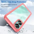 For OPPO A78 4G Colorful Series Acrylic Hybrid TPU Phone Case(Red) - 3
