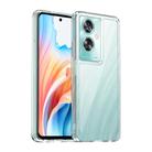 For OPPO A2 5G Colorful Series Acrylic Hybrid TPU Phone Case(Transparent) - 1