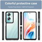 For OPPO A79 5G Colorful Series Acrylic Hybrid TPU Phone Case(Black) - 2