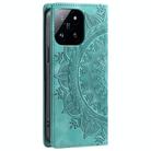 For Xiaomi 14 Pro Totem Embossed Magnetic Leather Phone Case(Green) - 3