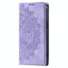 For Xiaomi 14 Pro Totem Embossed Magnetic Leather Phone Case(Purple) - 2