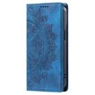 For Xiaomi Redmi 13 4G Totem Embossed Magnetic Leather Phone Case(Blue) - 2