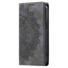 For Xiaomi Redmi 13 4G Totem Embossed Magnetic Leather Phone Case(Grey) - 2
