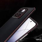 For Xiaomi 14 Pro Aurora Series Lens Protector + Metal Frame Phone Case(Silver) - 3